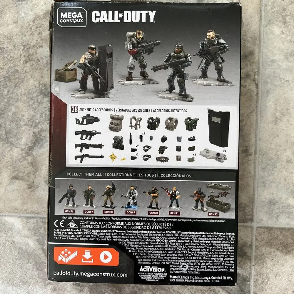 Mega Construx Activision Call of Duty Black Ops 4 Standoff Pack 105 Pieces gcp05